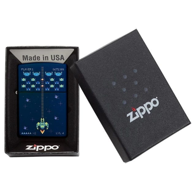 Authentic Pixel Game Zippo Windproof Lighter