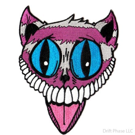 Cheshire Cat Sean Dietrich Art Embroidered Patch