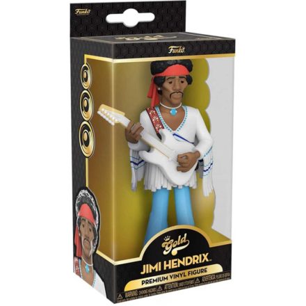 Funko Gold Jimi Hendrix Premium Vinyl Figure In Box.
