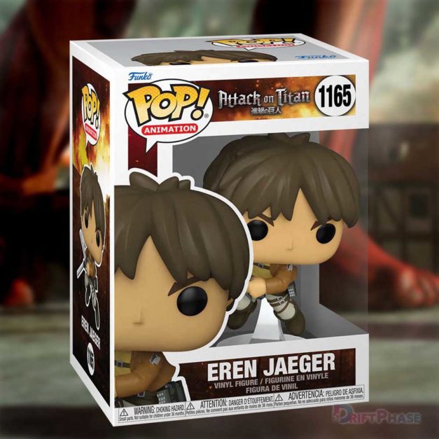 Eren Jaeger Attack on Titan Funko Pop! #1165 - In Box