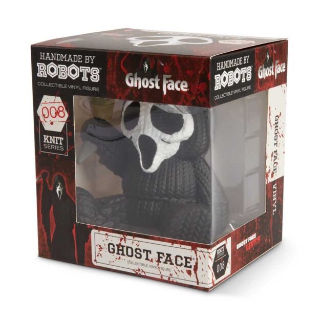 Ghost Face Hand Made by Robots Vinyl Figure - In Box