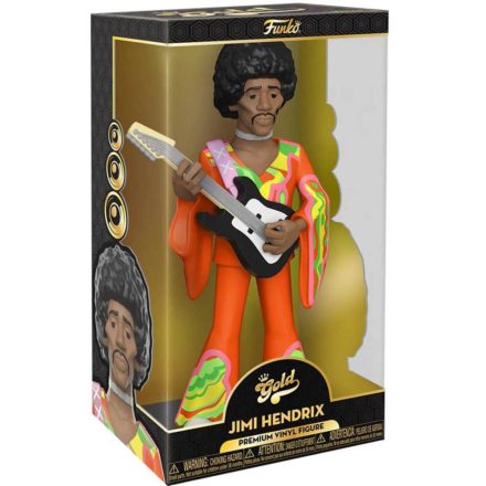 Jimi Hendrix Premium 12 Inch Vinyl Gold Funko Pop