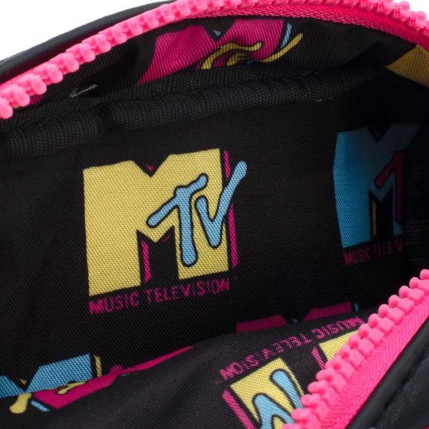 Interior View of the Loungefly MTV Crossbody Bag
