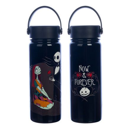The Nightmare Before Christmas Jack and Sally 17oz Stainless Steel Water Bottle
