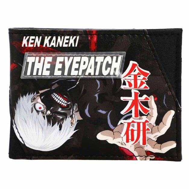 Tokyo Ghoul Ken Kaneki Eyepatch Bifold Wallet - Front