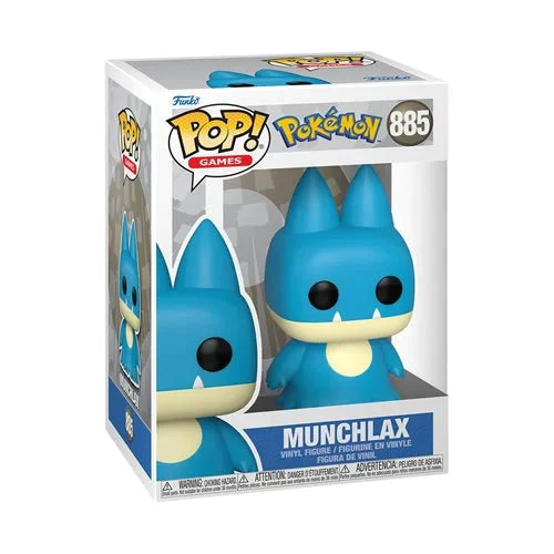 Munchlax Pokemon Funko Pop! Games Vinyl Figure #885 - In Box