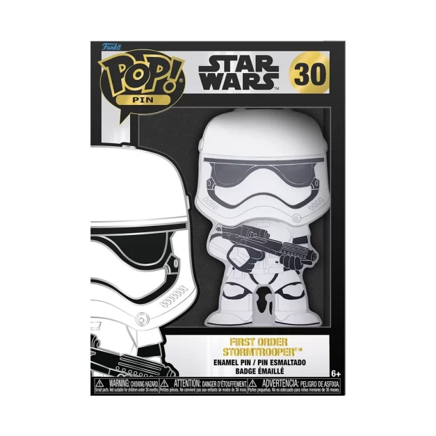 Star Wars Pop! Pin #30 - Glow In The Dark Storm Trooper