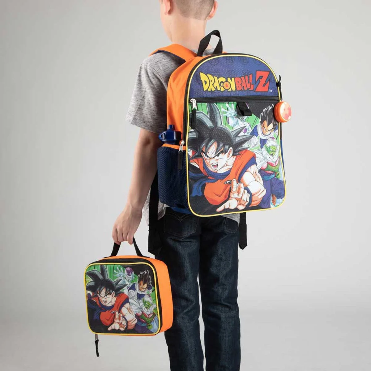  Bioworld Dragon Ball Z kids Backpack Set 4-Piece