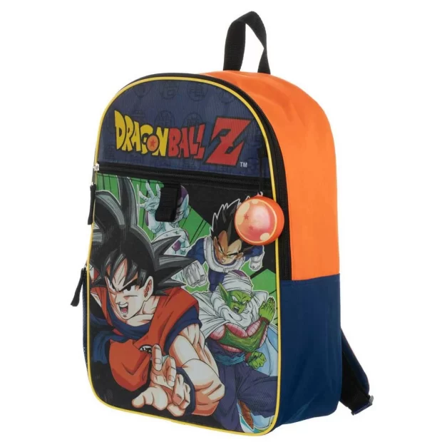 Dragon Ball Z Full Size Backpack 5pc Set - Right Side View