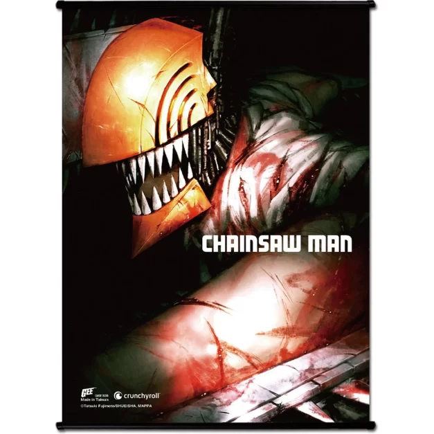 Chainsaw Man Armor 25" Wall Scroll