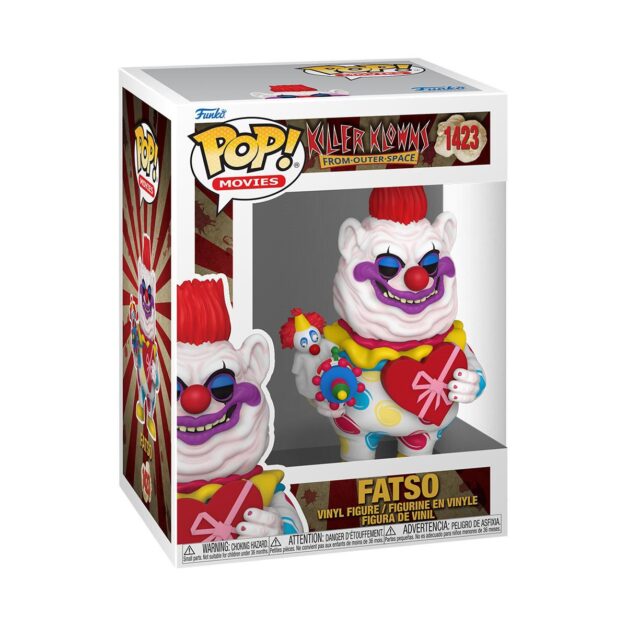Killer Klowns from Outer Space Fatso Funko Pop! Vinyl Figure #1423 - Box Front